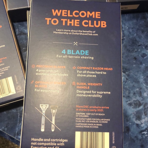 DSC Razors. Comes with 5 boxes as seen in pic. - Picture 4 of 5